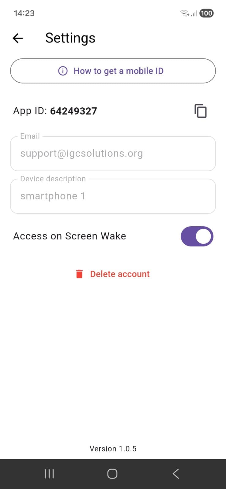 IGC Mobile ID screenshot 3